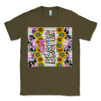 Army Green happy easter Classic Tee - CowhideDigitalArt