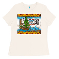 Bone lake babe tumbler Ladies Tee - HRA Design Shop