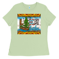 Matcha lake babe tumbler Ladies Tee - HRA Design Shop