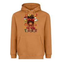Meerkat one merry teacher afro messy bun Heavyweight Hoodie - texasbilliewilder