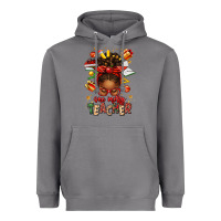 Storm one merry teacher afro messy bun Heavyweight Hoodie - texasbilliewilder