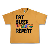 Peanut Butter eat sleep pride repeat Urban Heavy Tee - MaliasSmallBusiness