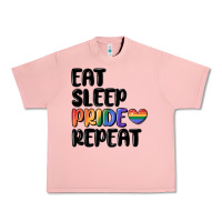 Salmon eat sleep pride repeat Urban Heavy Tee - MaliasSmallBusiness