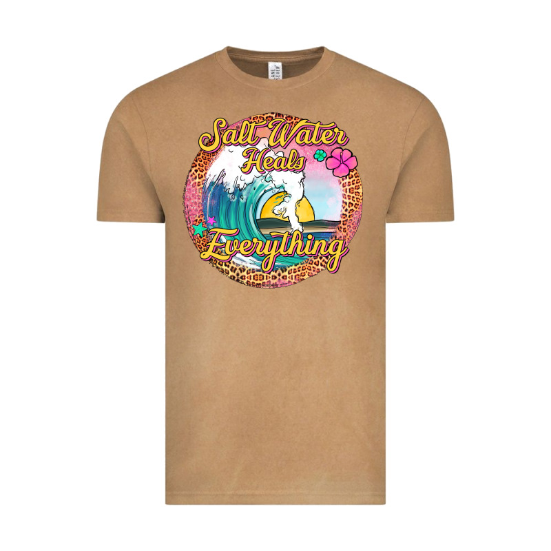 Salt Water Heals Everything Vintage Tee by Jasminsmagicworld | Teevron