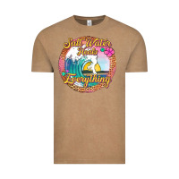 Vintage Coffee salt water heals everything Vintage Tee - Jasminsmagicworld