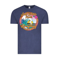 Vintage Denim salt water heals everything Vintage Tee - Jasminsmagicworld