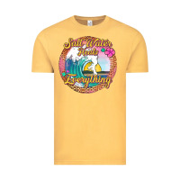 Vintage Mustard salt water heals everything Vintage Tee - Jasminsmagicworld