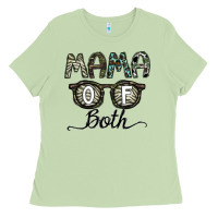 Matcha mama of both Ladies Tee - CowhideDigitalArt