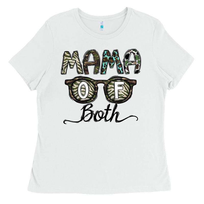 Mama Of Both Ladies Tee by CowhideDigitalArt | Teevron