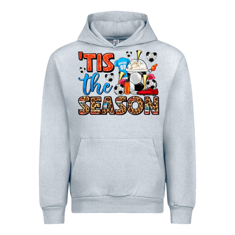 Tis The Season  Soccer  Frappe Coffee Urban Hoodie by FaDigitalArtStudio | Teevron