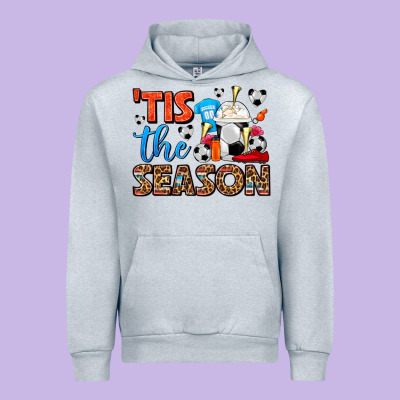 Tis The Season  Soccer  Frappe Coffee Urban Hoodie Designed By Fadigitalartstudio