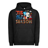Pigment Black tis the season  soccer  frappe coffee Urban Hoodie - FaDigitalArtStudio