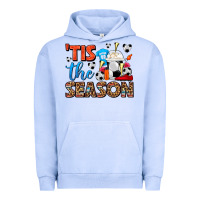 Pigment Grape Ice tis the season  soccer  frappe coffee Urban Hoodie - FaDigitalArtStudio