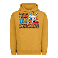 Pigment Peanut Butter tis the season  soccer  frappe coffee Urban Hoodie - FaDigitalArtStudio