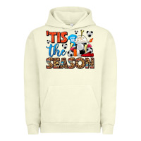 Pigment Pistachio tis the season  soccer  frappe coffee Urban Hoodie - FaDigitalArtStudio