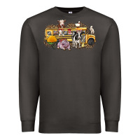 Smoke farm animals school bus Premium Sweatshirt - texasbilliewilder