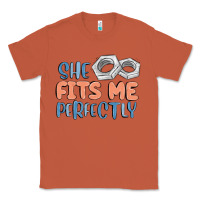 Copper she fits me perfectly Classic Tee - MaliasSmallBusiness