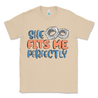 Mushroom she fits me perfectly Classic Tee - MaliasSmallBusiness