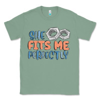 Sage she fits me perfectly Classic Tee - MaliasSmallBusiness
