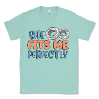 Seafoam she fits me perfectly Classic Tee - MaliasSmallBusiness