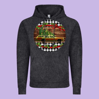 Christmas Vacation Car Christmas Vintage Hoodie Designed By Jasminsmagicworld