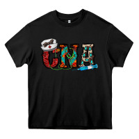 Black cna Heavy Core Tee - CowhideDigitalArt