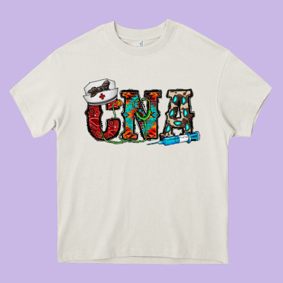 Cna Heavy Core Tee Designed By Cowhidedigitalart