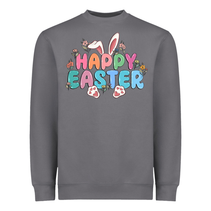 Happy Easter Heavyweight Sweatshirt by MaliasSmallBusiness | Teevron