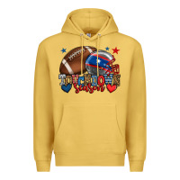 Antique Gold Touchdown season American football 4th of july Premium Hoodie - HowdyJamesFarm