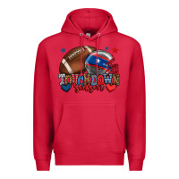 Cardinal Touchdown season American football 4th of july Premium Hoodie - HowdyJamesFarm
