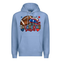 Colony Blue Touchdown season American football 4th of july Premium Hoodie - HowdyJamesFarm
