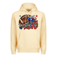 Pina Colada Touchdown season American football 4th of july Premium Hoodie - HowdyJamesFarm