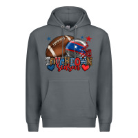 Rock Touchdown season American football 4th of july Premium Hoodie - HowdyJamesFarm