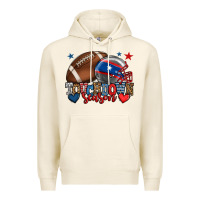 Tofu Touchdown season American football 4th of july Premium Hoodie - HowdyJamesFarm