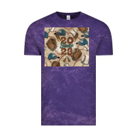 Cloud Purple Baseball senior Vintage Tee - NancyCooperArtShop