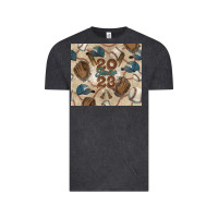 Vintage Black Baseball senior Vintage Tee - NancyCooperArtShop