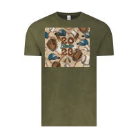 Vintage Olive Baseball senior Vintage Tee - NancyCooperArtShop