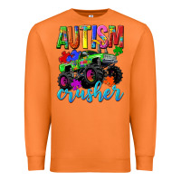 Carrot Autism Awareness crusher Premium Sweatshirt - NancyCooperArtShop