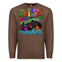 Chestnut Autism Awareness crusher Premium Sweatshirt - NancyCooperArtShop