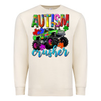 Sandshell Autism Awareness crusher Premium Sweatshirt - NancyCooperArtShop