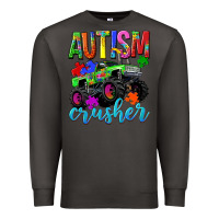 Smoke Autism Awareness crusher Premium Sweatshirt - NancyCooperArtShop