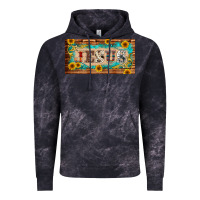 Cloud Black jesus western patterns license plate template Vintage Hoodie - BarkalooDesign