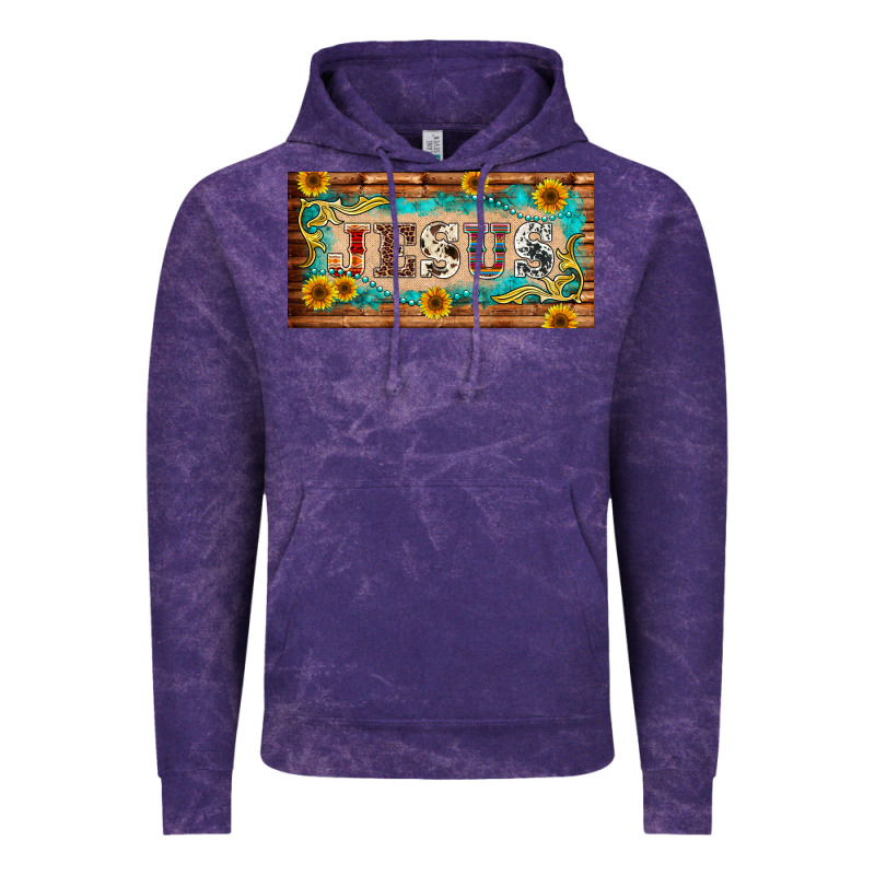 Jesus Western Patterns License Plate Template Vintage Hoodie by BarkalooDesign | Teevron