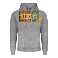 Cloud Rock jesus western patterns license plate template Vintage Hoodie - BarkalooDesign