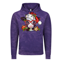 Cloud Purple Christmas baby cow Vintage Hoodie - Jasminsmagicworld