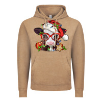 Vintage Coffee Christmas baby cow Vintage Hoodie - Jasminsmagicworld