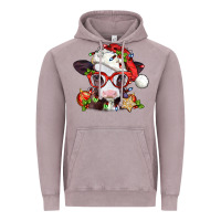Vintage Zinc Christmas baby cow Vintage Hoodie - Jasminsmagicworld