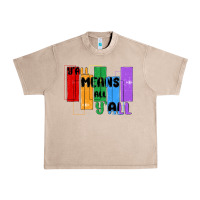 French Oak y'all means all y'all Urban Heavy Tee - MaliasSmallBusiness
