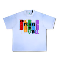 Grape Ice y'all means all y'all Urban Heavy Tee - MaliasSmallBusiness