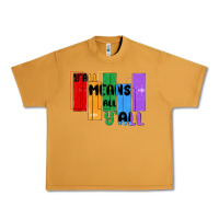 Peanut Butter y'all means all y'all Urban Heavy Tee - MaliasSmallBusiness